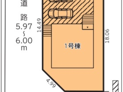 三島市柳郷地第1　新築分譲住宅　全1棟